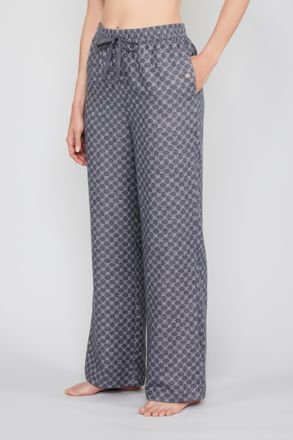 Joop Pyjamahose JOOP Relax, Herren, Gr. 34, N-Gr, grau (dunkles grau), Flanell, Obermaterial: 50% Baumwolle, 50% Viskose, Hosen Pyjamahose, Baumwoll-Viskos