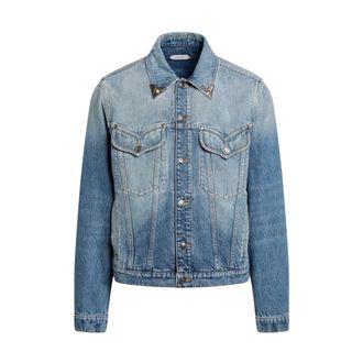 Versace Denim Blouson - male - Versace - Denim Jackets - Blue - L - Jackets