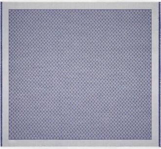 Gucci New Gigi Scarf - Dames - Sjaals - Blauw - ONE Size - Wol - Accessoires