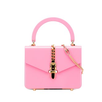 Gucci Pre-owned Womens Sylvie Top Handle Bag - Pink - One Size