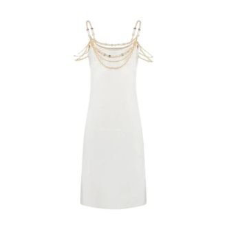 Paco Rabanne Coqueline Dress - female - Rabanne - Party Dresses - White - M - Dresses