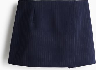 H&M Skort im Wickelschnitt - Blue