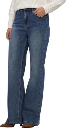 Janice Jeans, Dames, Blauw, W28, Jason Slim Fit Jeans