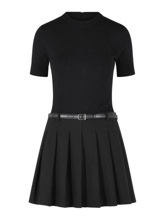 Jonathan Simkhai Abbie Black Polyester Blend Dress