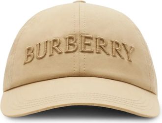 Burberry Cappello da baseball in gabardine - Toni neutri