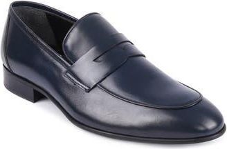 Vella Pais Decalle Penny Loafer in Navy Blue at Nordstrom Rack, Size 10.5