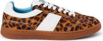 Matisse Footwear Womens Quincy Low-Top Sneaker In Tan Leopard