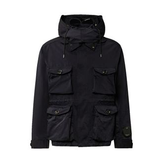 C.P. Company C.p. Company, Jassen, Heren, Blauw, M, Polyester, Micro Kei Mille Jacket