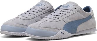 Puma Sneaker PUMA BELLA UT CLASSIC, Damen, Gr. 37,5, vibrant silber, gray sky, Leder, mehrfarbig, Schuhe Sneaker, aus Leder, mit Synthetik-Innenmaterial, m