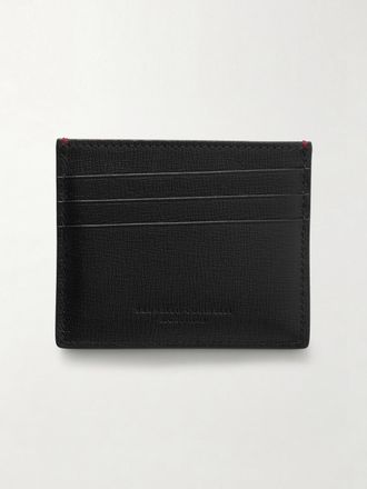 Brunello Cucinelli Pebble-Grain Leather Cardholder