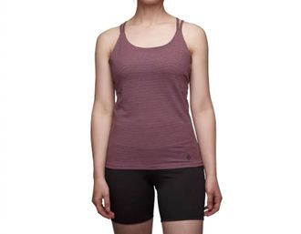 Black Diamond Talus Tank Top In Blackberry
