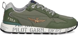 Aeronautica Sneakers con ricamo - Verde