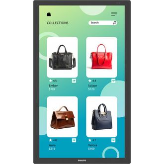 Philips 3000 Series 32bdl3751t/00 Pantalla De Se&ntilde;alizaci&oacute;n Panel Plano Interactivo 80 Cm (31.5) Lcd Wifi 350 Cd / M&sup2; Full Hd Negro Pantalla T&aacute;ctil Procesador 