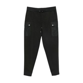 Michael Kors Joggers van katoenmix - Heren - Broeken - Zwart - Maat: S Katoen