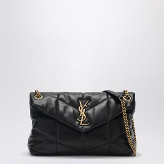 Saint Laurent Small black Loulou Puffer bag
