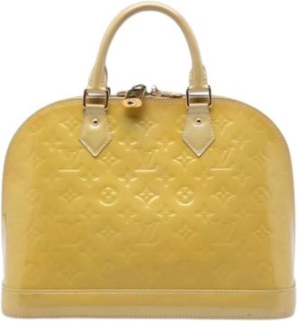 Louis Vuitton Pre-owned Handbags, female, Beige, Size: ONE SIZE Pre-owned Alma PM