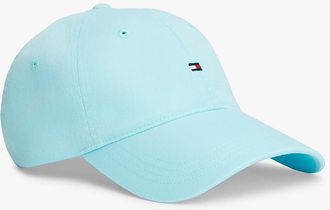 Tommy Hilfiger Mens Flag Logo Baseball Cap - Blue