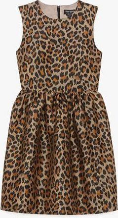Kate Spade New York Classic Leopard Brocade Dress