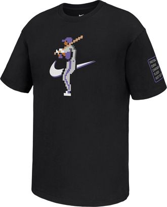 Nike Mens Baseball T-Shirt in Black | M11766P475NKBS-BLK