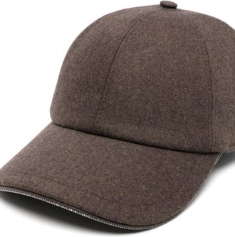 PESERICO Womens Bead-Trim Baseball Cap Aw26 W