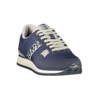 Napapijri Lace-Up Logo Sneaker - Blue