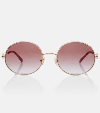 Valentino VLogo round sunglasses