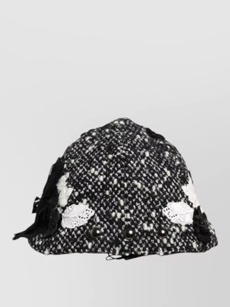 Dolce & Gabbana embellished floral beret