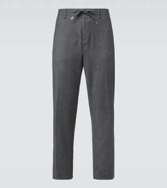 Canali Wool straight pants