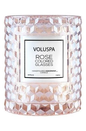 Voluspa Roses Icon Cloche Cover Candle in Rose Colored Glasses at Nordstrom Rack, Size 8.5 Oz