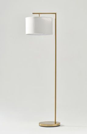 Brightech Montage Modern 60 LED Smart Home Compatible Floor Lamp in Antique Brass at Nordstrom