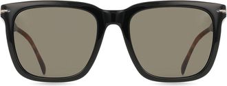 David Beckham DB 1120/F/S Asian Fit WR7/IR Mens Sunglasses Black Size 56
