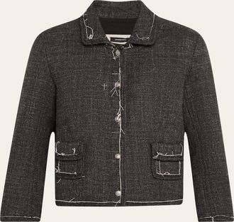 R13 Ragged Blazer