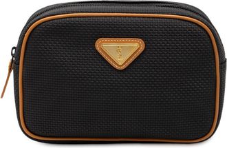 Saint Laurent Pre-owned Saint Laurent Coated Canvas Pouch X96FL07LN1TW9B89