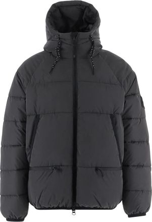 Outhere Nylon-Gevoerde Donsjas - Heren - Winterjassen - Grijs - M - Nylon - Jassen