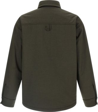 Jacquemus Mens Bicolor Virgin Wool Shell Jacket Clothing