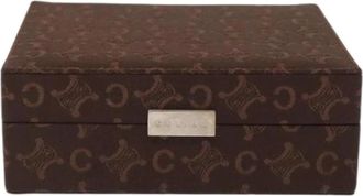 Celine Pre-owned Jewelry Box - - Pre-owned - Donna - Marrone - ONE SIZE