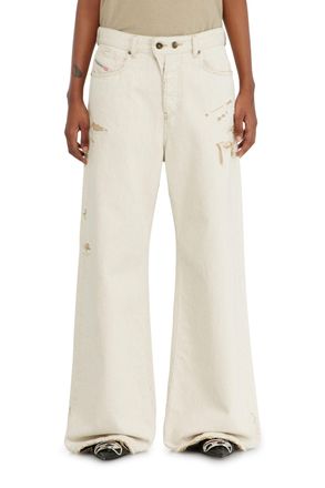 Diesel Relaxed Jeans Low Waist 1996 D-Sire, Colored, Button fly