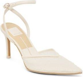 Dolce Vita Keisha Pearl Pump in Ivory Mesh at Nordstrom Rack, Size 11