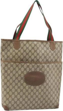 Gucci Pre-owned Tote Bag - Dames - Vintage Shopper - Beige - ONE Size - Vintage