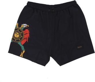 Dolly Noire Zwarte Zwemshorts - Heren - Strandmode - Zwart - XL - Polyester - Badmode