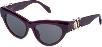 Just Cavalli SJC109 06PJ Womens Sunglasses Purple Size 53