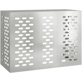 vidaXL Funda Para Aire Acondicionado Plateado 110 X 50 X 80 Cm Vidaxl