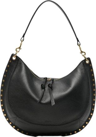Isabel Marant Oskan Soft L Bag - Dames - Tassen - Zwart - Maat: ONE Size Zijde
