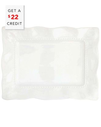 Vietri Vietri Giorno Rectangular Platter With $21 Credit