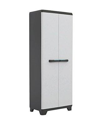 KIS Armario Alto 6839240 Negro/gris