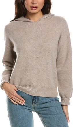 Fort&eacute; Cashmere Double Knit 100% Cashmere Hoodie