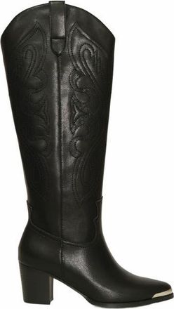 Belle & Bloom Rebelle Knee High Western Boot in Black at Nordstrom, Size 8