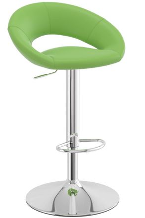Netfurniture Serene Green Breakfast Bar Stool Height Adjustable