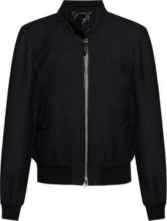Tom Ford Bomber con zip - Nero