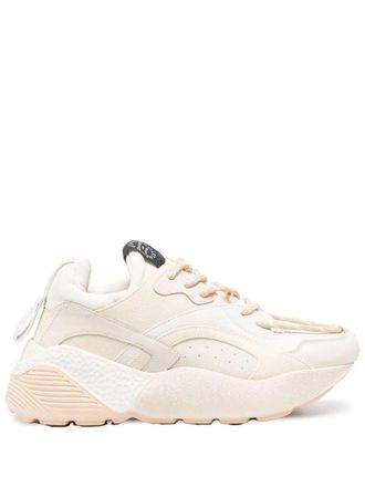 Stella McCartney Beige Polyurethane Blend Eclypse Sneakers